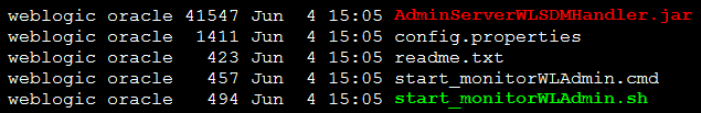 WLSDM: Monitor WebLogic Administration Server